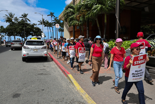 全米ホテル従業員1万人がストに突入　労使協定交渉が決裂